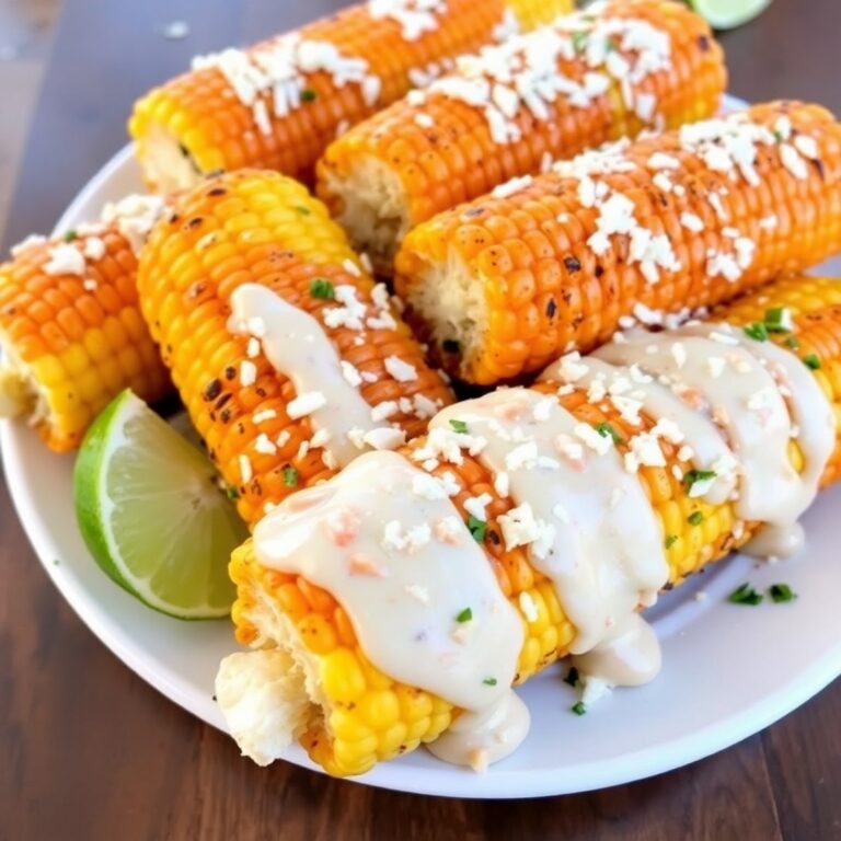 Grilled Street Corn (Elote)
